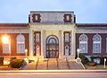 Pogue Library, Murray State University, Murray, Kentucky 36°36′43″N 88°19′20″W﻿ / ﻿36.6119882°N 88.3222084°W﻿ / 36.6119882; -88.3222084﻿ (Pogue Library "The Hope of Democracy Depends on the Diffusion of Knowledge")