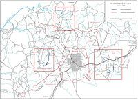 Atlanta Campaign: Atlanta and Vicinity (Summer 1864).