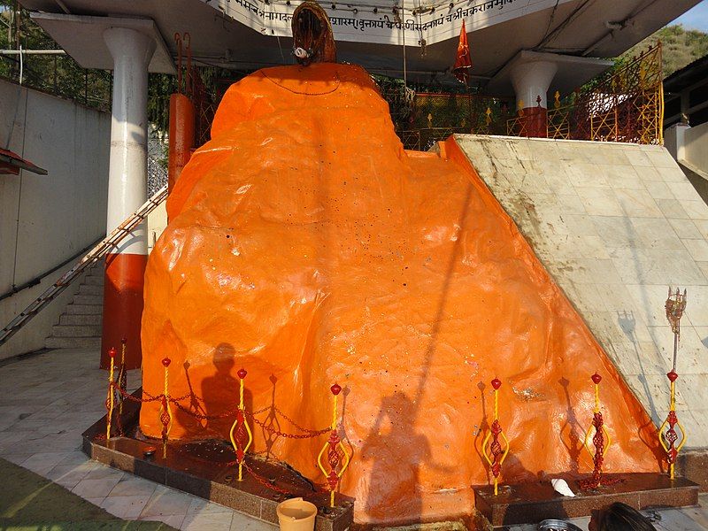 File:Ancient Temple-Hari Parbat.JPG