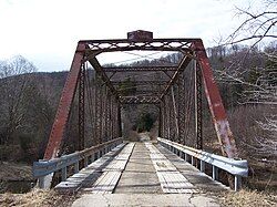 CR 250/4 bridge over Shavers Fork