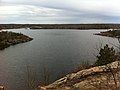 View for the mountains at Lake Laurentian Conservation Area