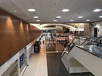 View from Concourse B overlooking central area post-security