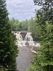 Gooseberry Falls in summer