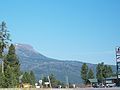 A mountain in Wyoming near Yellowstone National Park.