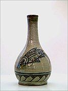 Pot with fish motif