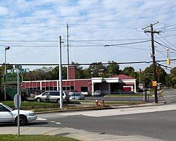 Melville Fire Department firehouse in October 2009