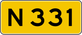 Provincial highway 331 shield}}