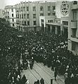 Funeral of Rabbi Yacob Boccara [he] in 1941.