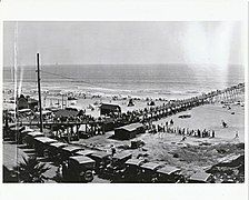 Oceanside Pier in 1920