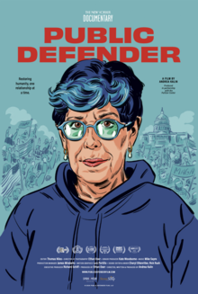 The release poster for the documentary Public Defender.