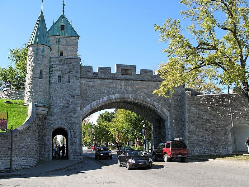 File:Quebec City Wall.jpg