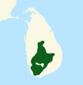 Spot-winged thrush range map