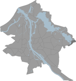 Location of Brekši in Riga