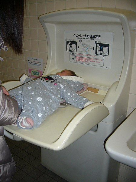 File:Cot in toilet,baby-seat,japan.jpg