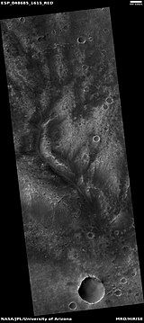 Channel, as seen by HiRISE under HiWish program