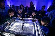 Cloud chamber during the European Researchers' Night at FZU.