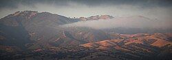 View of the Gabilan Range from Chualar