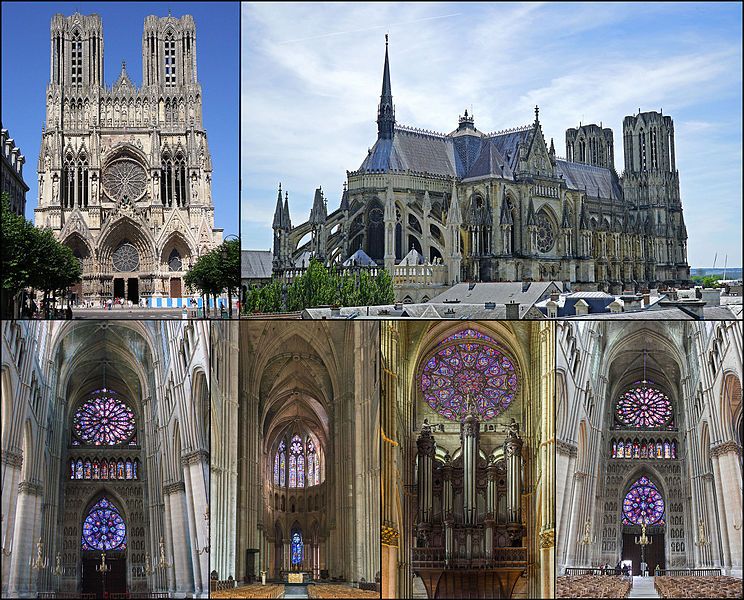 Reims Cathedral, High Gothic, France