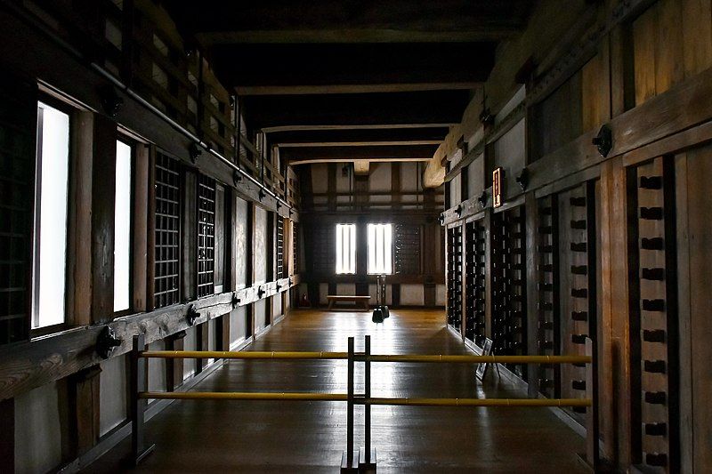 File:Himeji Castle Hallway.jpg