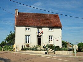 The town hall in Longecourt-lès-Culêtre