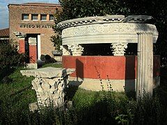 Ruins at museum in Altinum