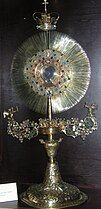 Monstrance from 17th c.