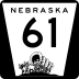 State Highway 61 marker