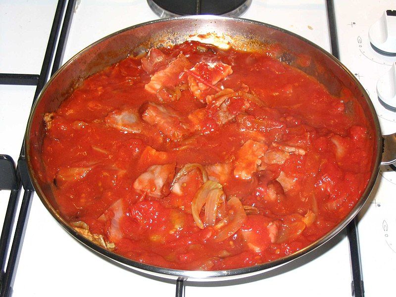 File:Preparation amatriciana.jpg