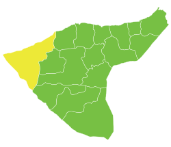 Ras al-Ayn Subdistrict in Syria