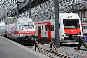 VR trains at Helsinki Central in 2011