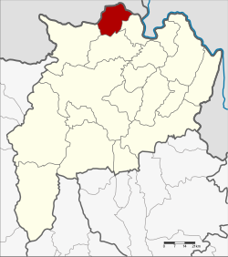 District location in Chiang Rai province