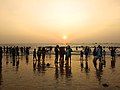 Dusk at Calangute Beach