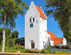 Sønder Dalby Church in Dalby