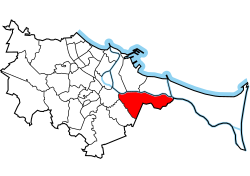 Location of Rudniki within Gdańsk