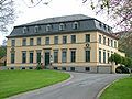 Hunting lodge at the main entrance to the Saupark Springe