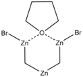 Structural formula of the Nysted reagent