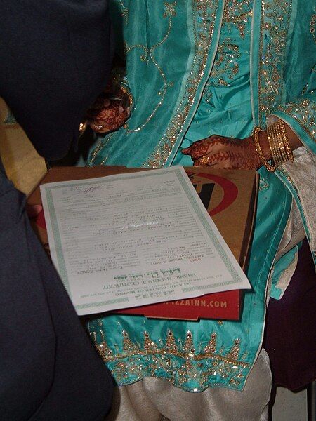 File:Signing the Nikah.jpg