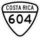 National Tertiary Route 604 shield}}