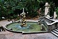 Fountain and artificial cave Grotta in Havlíčkovy sady