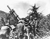 An American gun crew near the Kum River