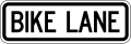 R3-5hP Bike lane (plaque)