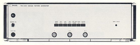 Philips PM5544 Front Panel