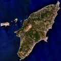 Image 15A NASA image of Rhodes (from List of islands of Greece)