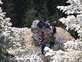 Students of the Faculty of History and Geography at practice in the mountains