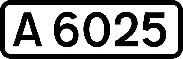 File:UK road A6025.svg