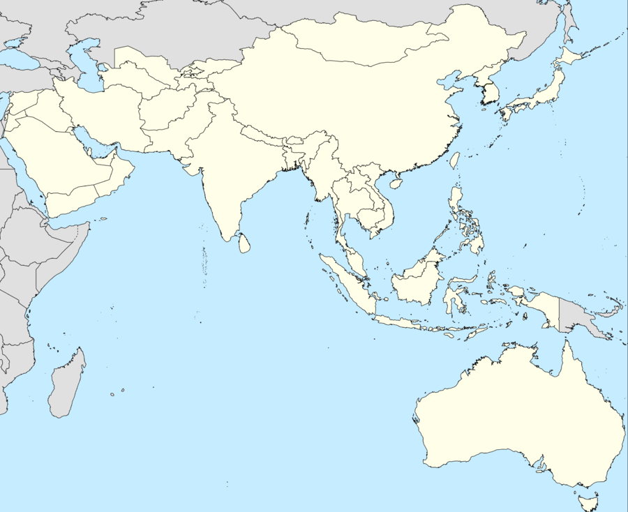 2022 AFC Champions League is located in Asian Football Confederation