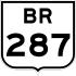 BR-287 shield}}