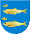 Coat of arms of De Rijp, had one herring less, because Enkhuizen was more important as herring fishing city