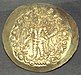 A gold Indo-Sassanid coin.