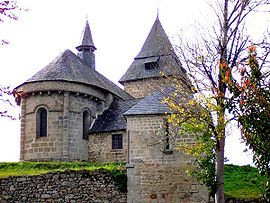 The church in Liginiac